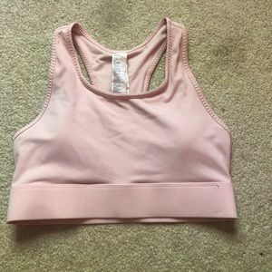 Fabletics Light Pink Sports Bra Size M